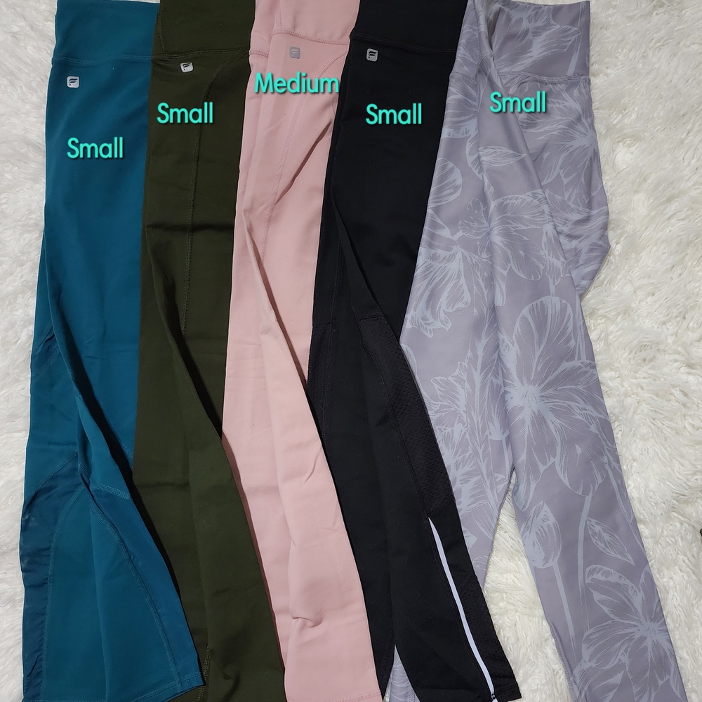 Fabletics Multi-Color Women's Leggings Set